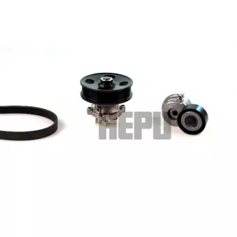Pompe à eau+Jeu de courroie trapézoïdale à nervures HEPU PK03230