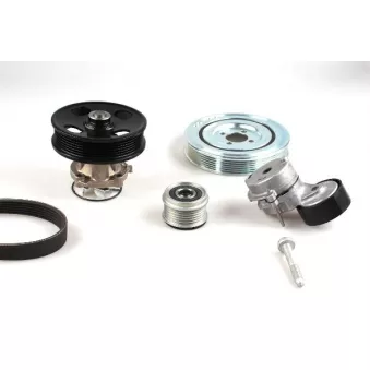 Pompe à eau+Jeu de courroie trapézoïdale à nervures HEPU PK03233