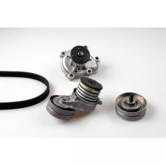 Pompe à eau+Jeu de courroie trapézoïdale à nervures HEPU PK03410