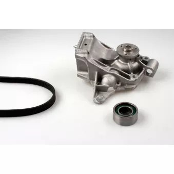 Pompe à eau+Jeu de courroie trapézoïdale à nervures HEPU PK03530