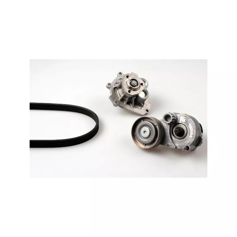 Pompe à eau+Jeu de courroie trapézoïdale à nervures HEPU PK03631