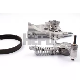 Pompe à eau+Jeu de courroie trapézoïdale à nervures HEPU PK03710