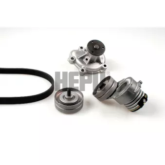 Pompe à eau+Jeu de courroie trapézoïdale à nervures HEPU PK03721