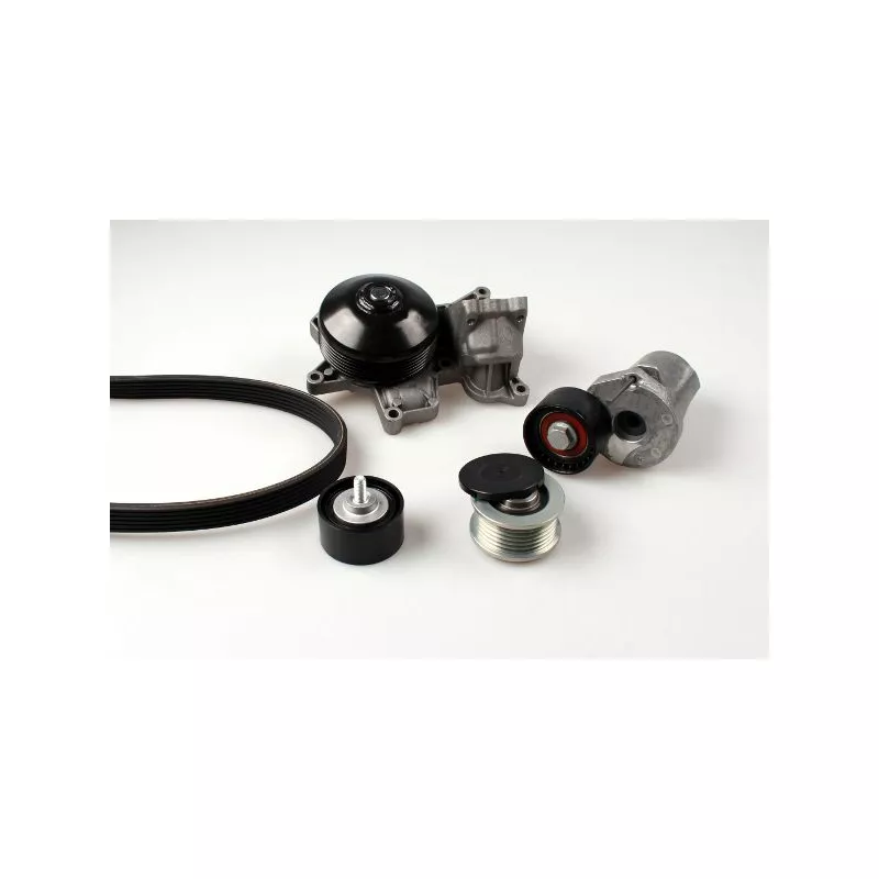 Pompe à eau+Jeu de courroie trapézoïdale à nervures HEPU PK04211
