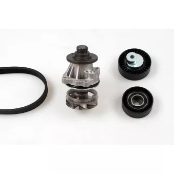 Pompe à eau+Jeu de courroie trapézoïdale à nervures HEPU PK04720