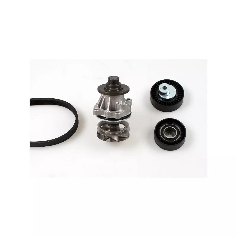 Pompe à eau+Jeu de courroie trapézoïdale à nervures HEPU PK04720