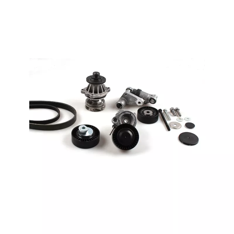 Pompe à eau+Jeu de courroie trapézoïdale à nervures HEPU PK04721