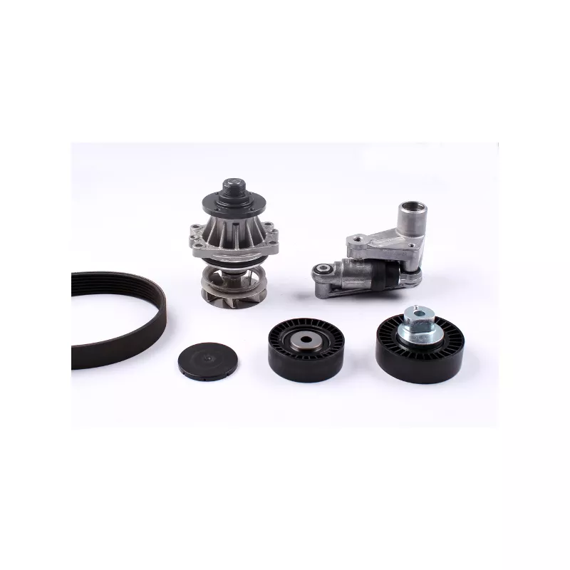 Pompe à eau+Jeu de courroie trapézoïdale à nervures HEPU PK04723