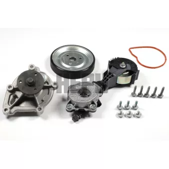 Pompe à eau+Jeu de courroie trapézoïdale à nervures HEPU PK04952