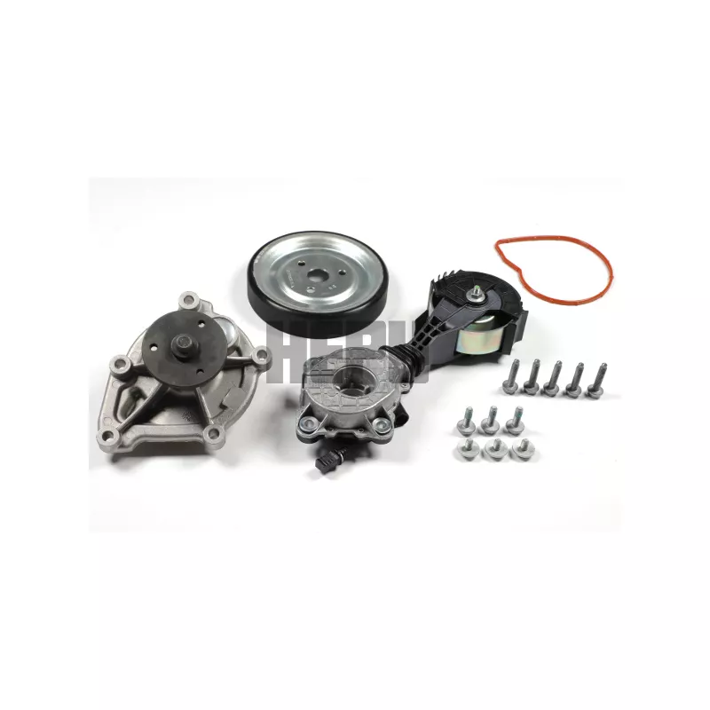 Pompe à eau+Jeu de courroie trapézoïdale à nervures HEPU PK04952