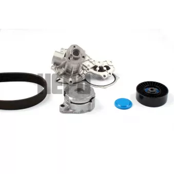 Pompe à eau+Jeu de courroie trapézoïdale à nervures HEPU PK051210