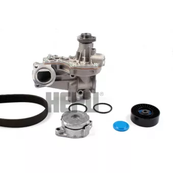 Pompe à eau+Jeu de courroie trapézoïdale à nervures HEPU PK051310