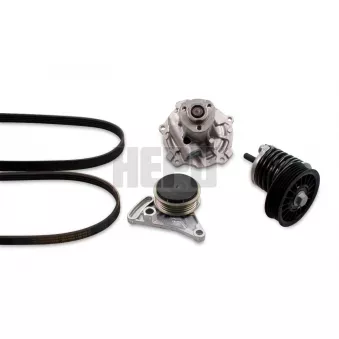 Pompe à eau+Jeu de courroie trapézoïdale à nervures HEPU PK05423