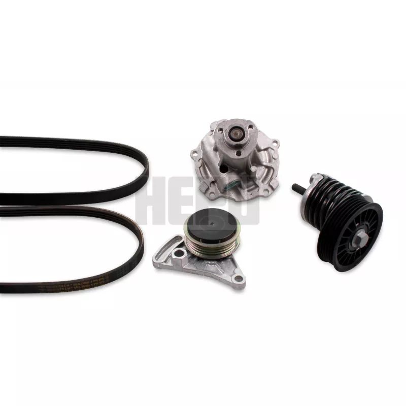 Pompe à eau+Jeu de courroie trapézoïdale à nervures HEPU PK05423