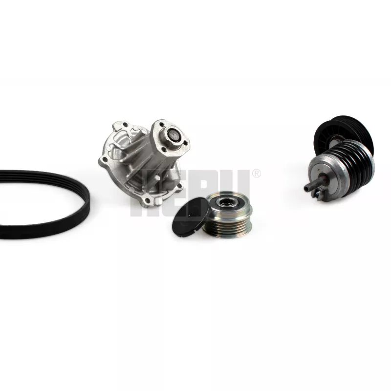 Pompe à eau+Jeu de courroie trapézoïdale à nervures HEPU PK05425
