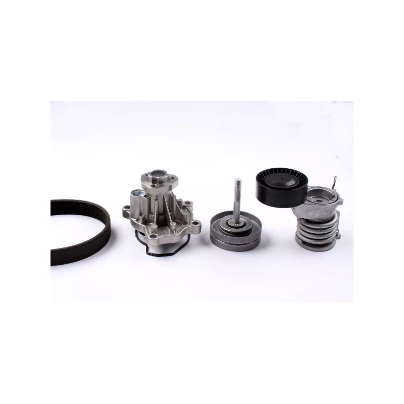 Pompe à eau+Jeu de courroie trapézoïdale à nervures HEPU PK05660