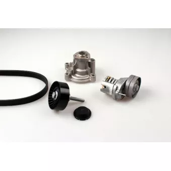 Pompe à eau+Jeu de courroie trapézoïdale à nervures HEPU PK05810