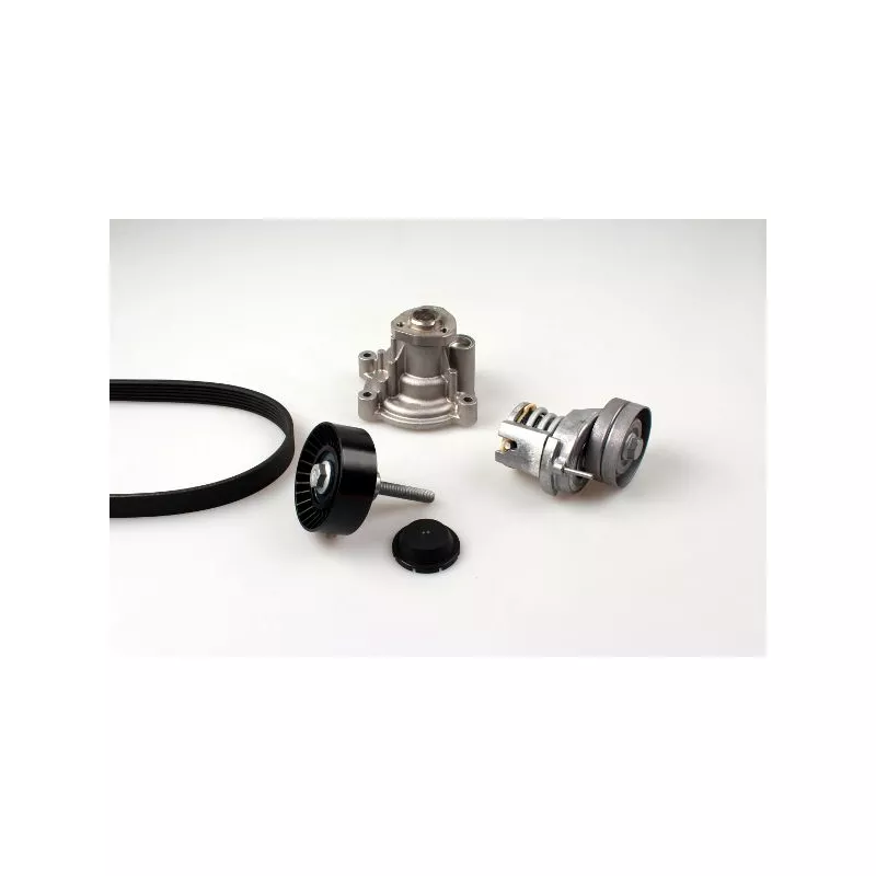 Pompe à eau+Jeu de courroie trapézoïdale à nervures HEPU PK05810