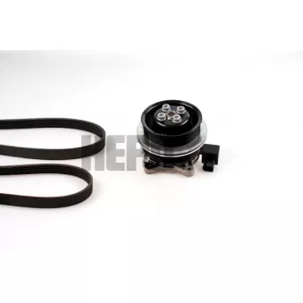 Pompe à eau+Jeu de courroie trapézoïdale à nervures HEPU PK06510