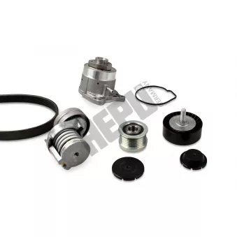 Pompe à eau+Jeu de courroie trapézoïdale à nervures HEPU PK06560