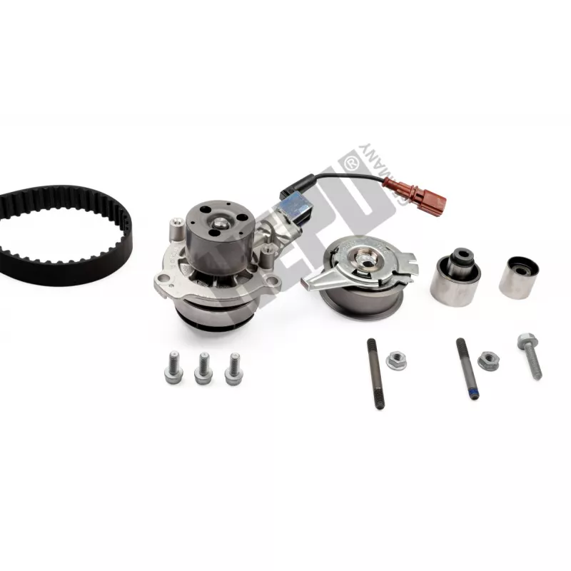 Pompe à eau + kit de courroie de distribution HEPU PK06690