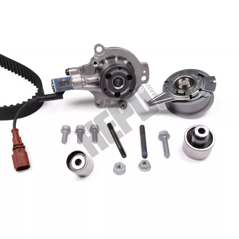 Pompe à eau + kit de courroie de distribution HEPU PK06692
