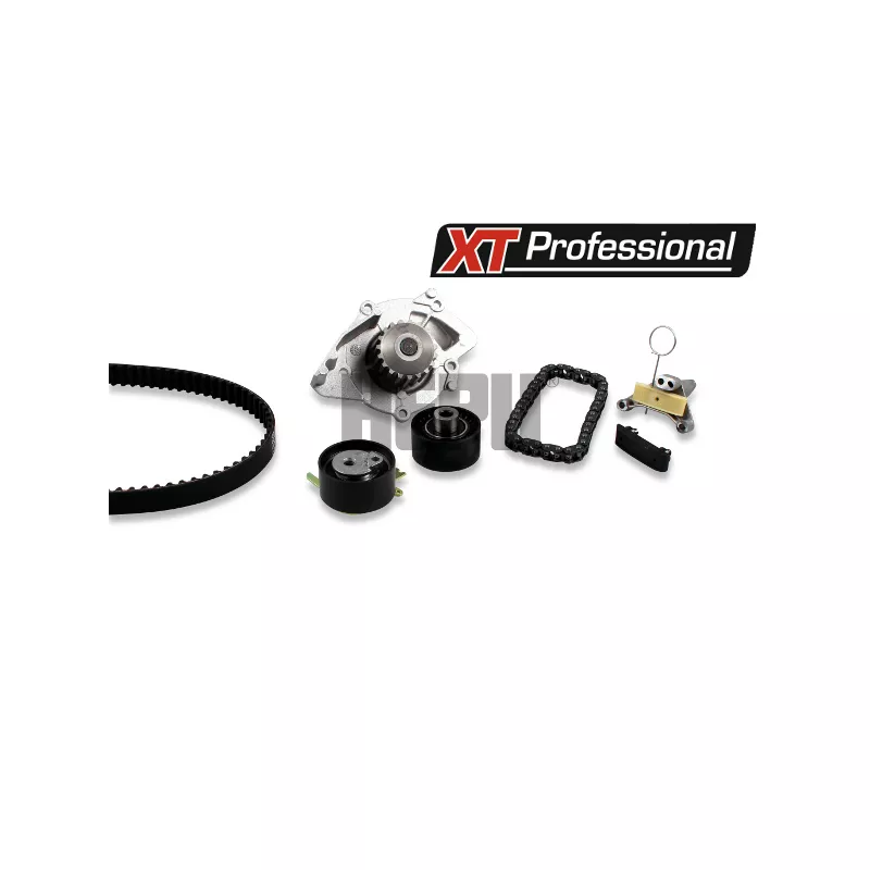 Pompe à eau + kit de courroie de distribution HEPU PK08010XT