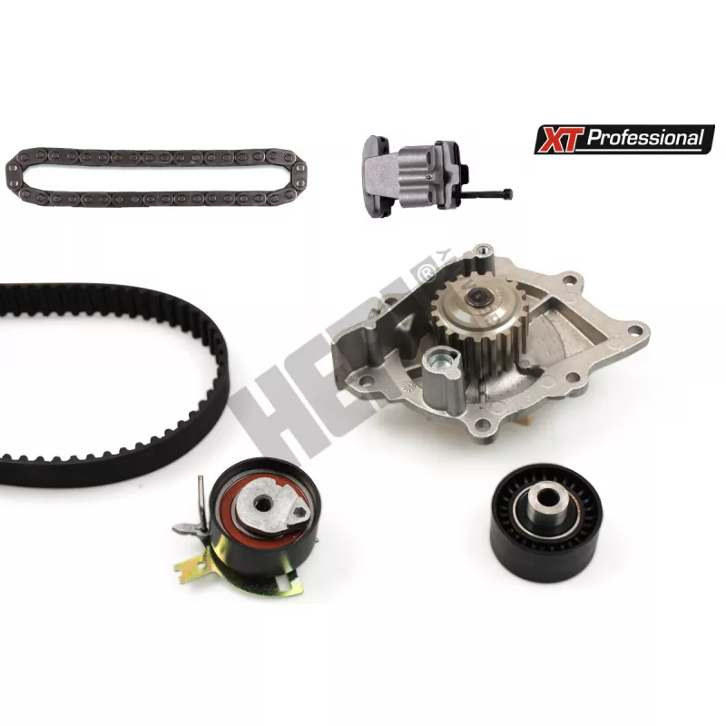 Pompe à eau + kit de courroie de distribution HEPU PK08071XT