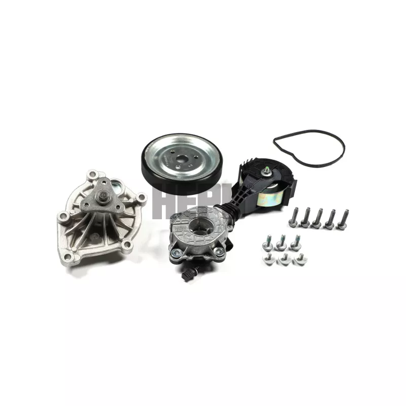 Pompe à eau+Jeu de courroie trapézoïdale à nervures HEPU PK08101
