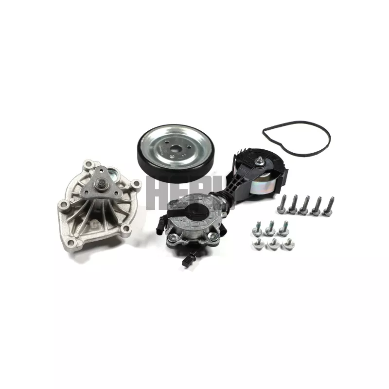 Pompe à eau+Jeu de courroie trapézoïdale à nervures HEPU PK08102