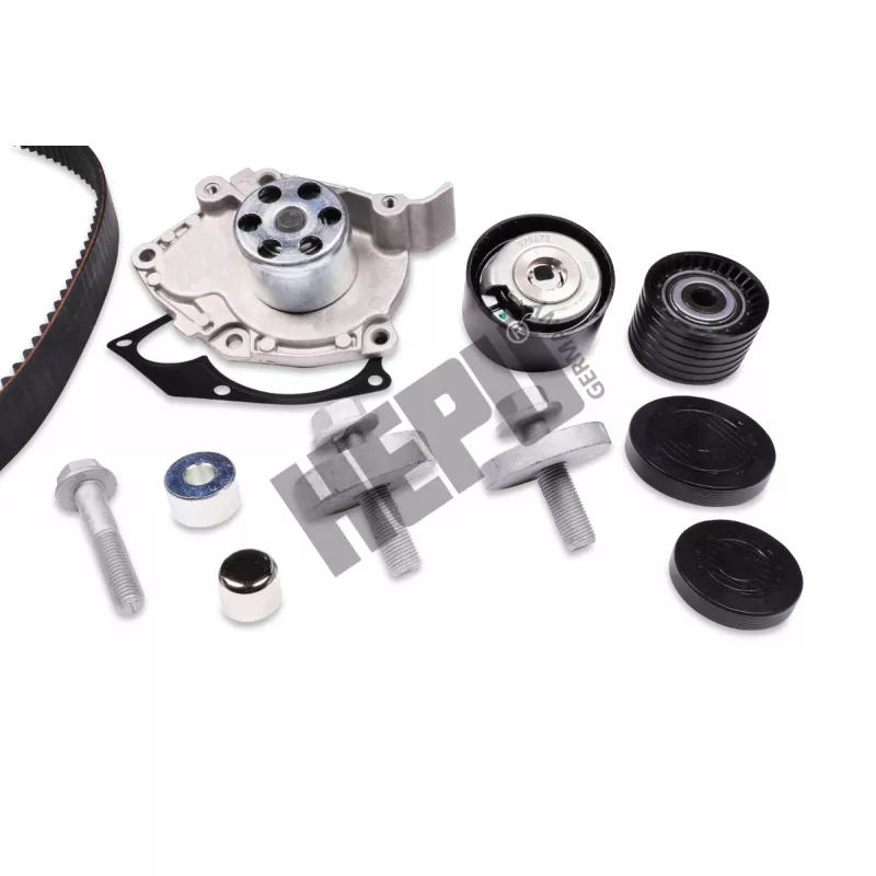 Pompe à eau + kit de courroie de distribution HEPU PK09550S