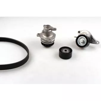 Pompe à eau+Jeu de courroie trapézoïdale à nervures HEPU PK09640