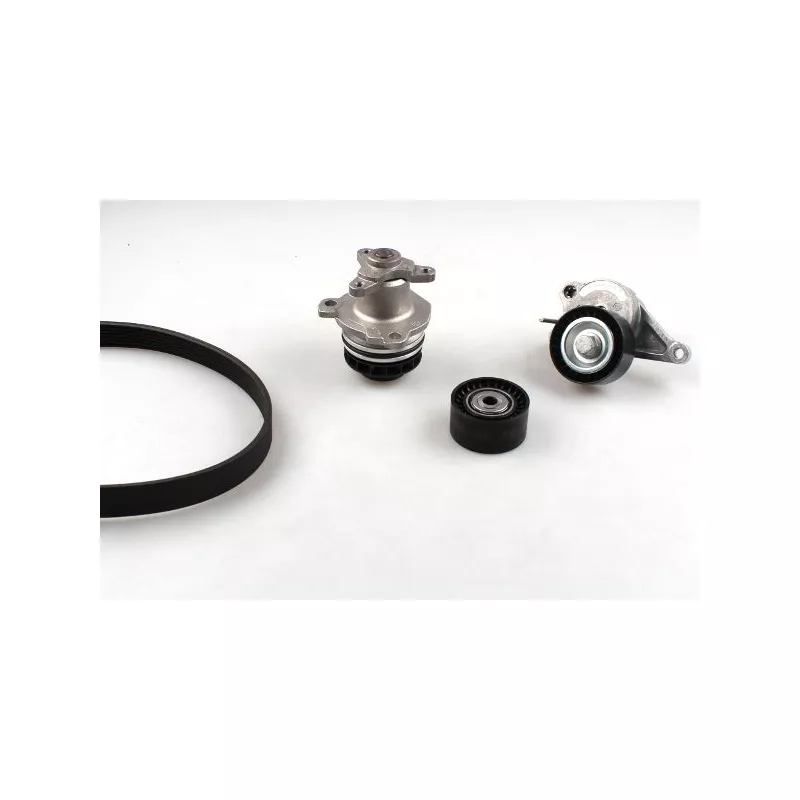 Pompe à eau+Jeu de courroie trapézoïdale à nervures HEPU PK09640