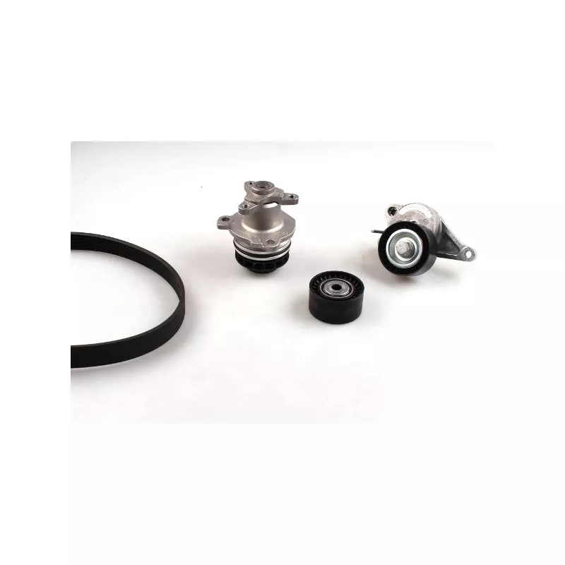 Pompe à eau+Jeu de courroie trapézoïdale à nervures HEPU PK09641