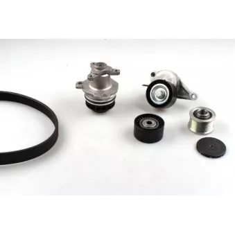 Pompe à eau+Jeu de courroie trapézoïdale à nervures HEPU PK09642