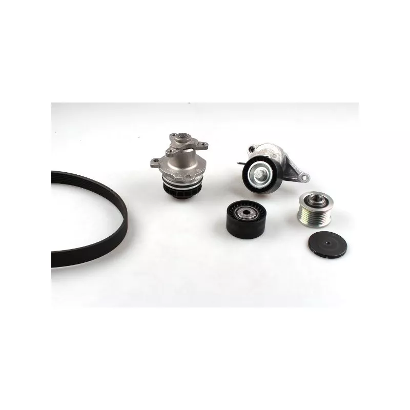 Pompe à eau+Jeu de courroie trapézoïdale à nervures HEPU PK09642