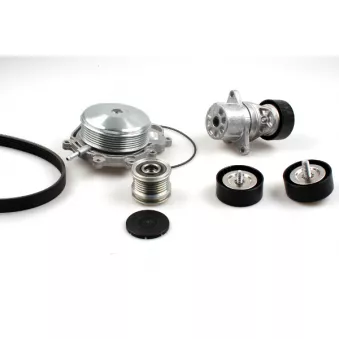 Pompe à eau+Jeu de courroie trapézoïdale à nervures HEPU PK15130