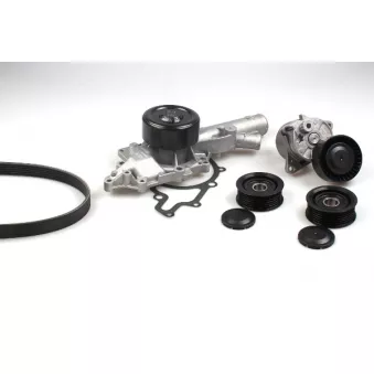 Pompe à eau+Jeu de courroie trapézoïdale à nervures HEPU PK15310