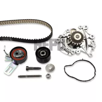 Pompe à eau + kit de courroie de distribution HEPU PK19010
