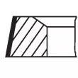 Jeu de segments de pistons MAHLE 001 01 N0 - Visuel 2