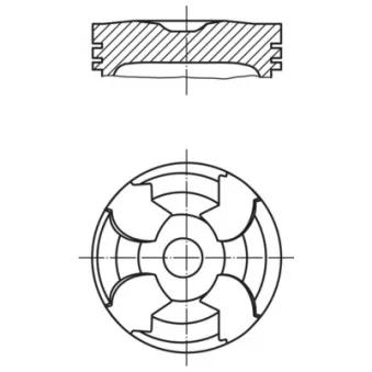 Piston MAHLE 001 02 00