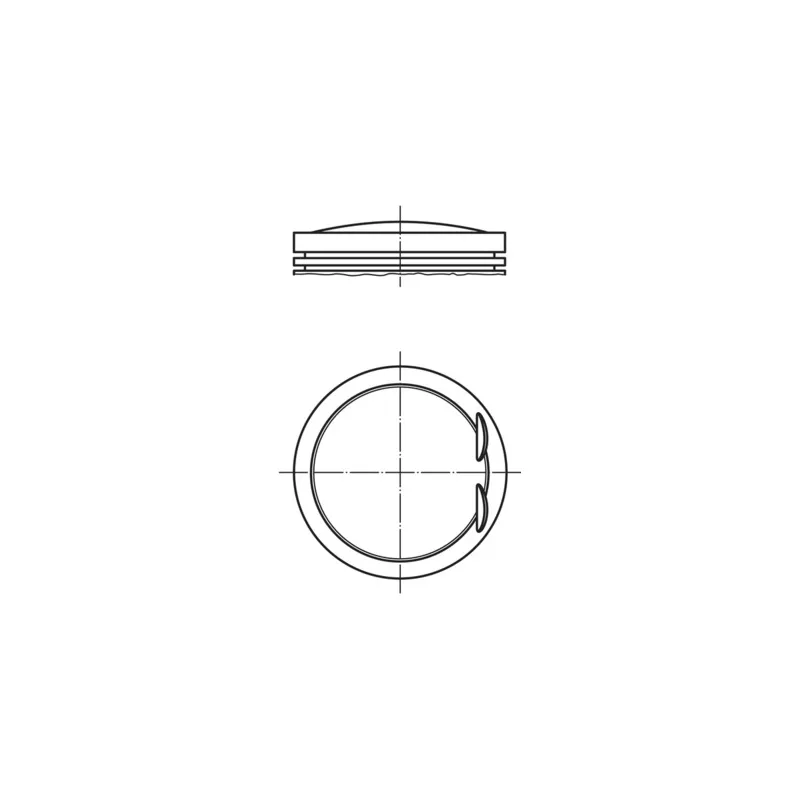 Piston MAHLE 001 07 01