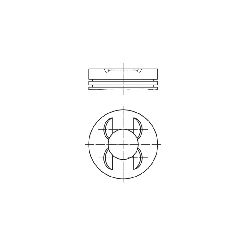 Piston MAHLE 001 13 00