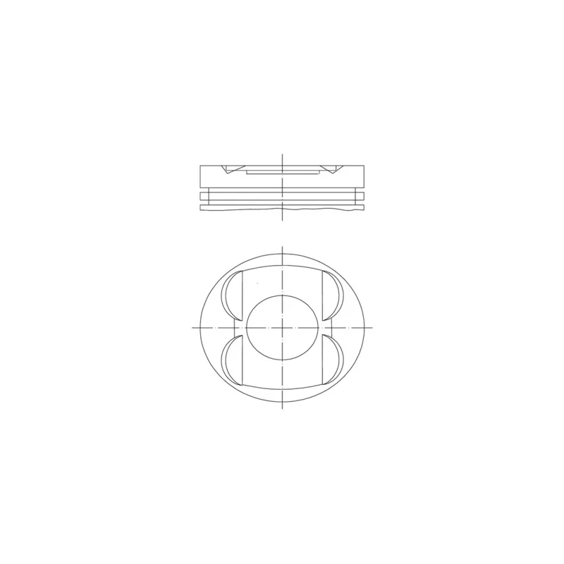 Piston MAHLE 001 14 00