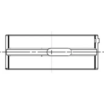 Coussinet de vilebrequin MAHLE 001 HL 21956 000
