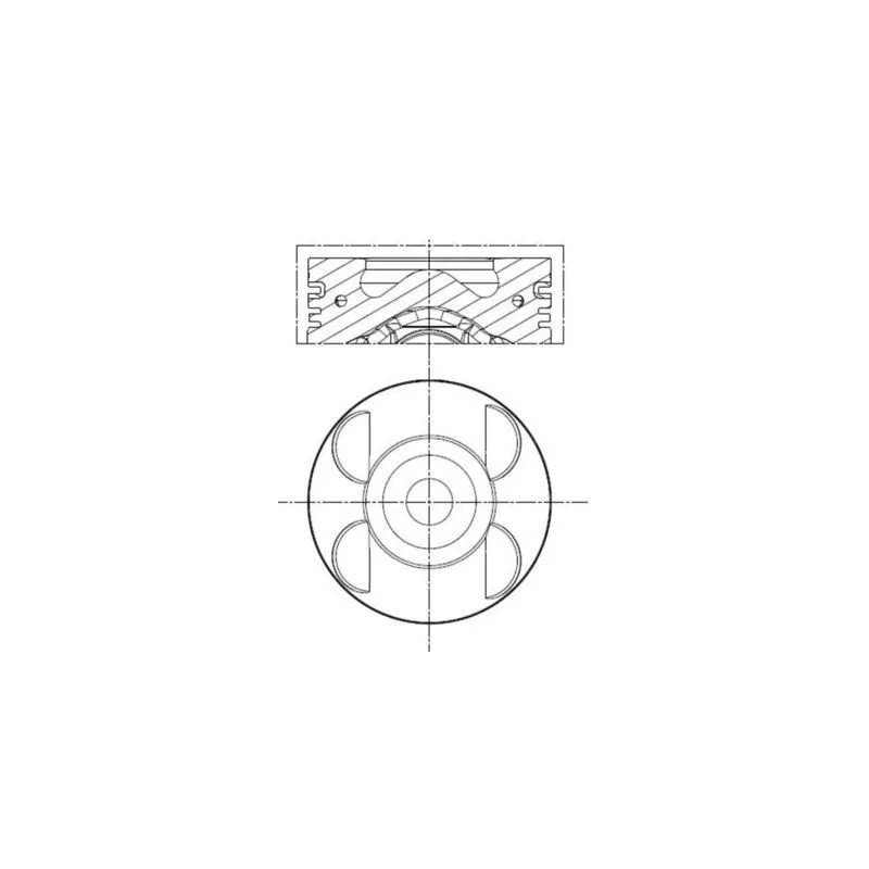 Piston MAHLE 001 PI 00105 000