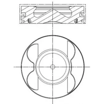 Piston MAHLE 001 PI 00106 000