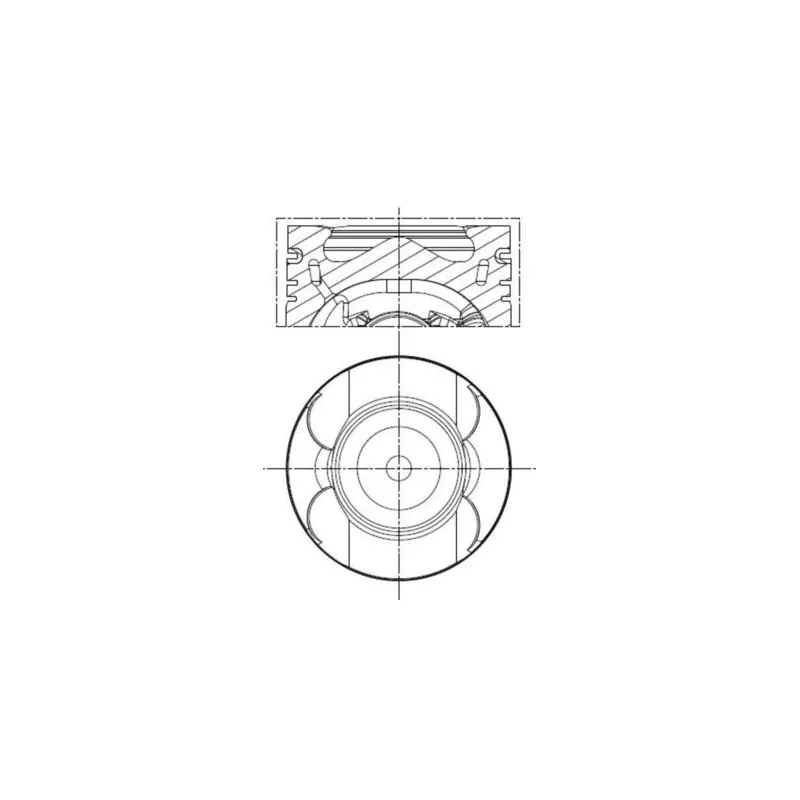 Piston MAHLE 001 PI 00133 002