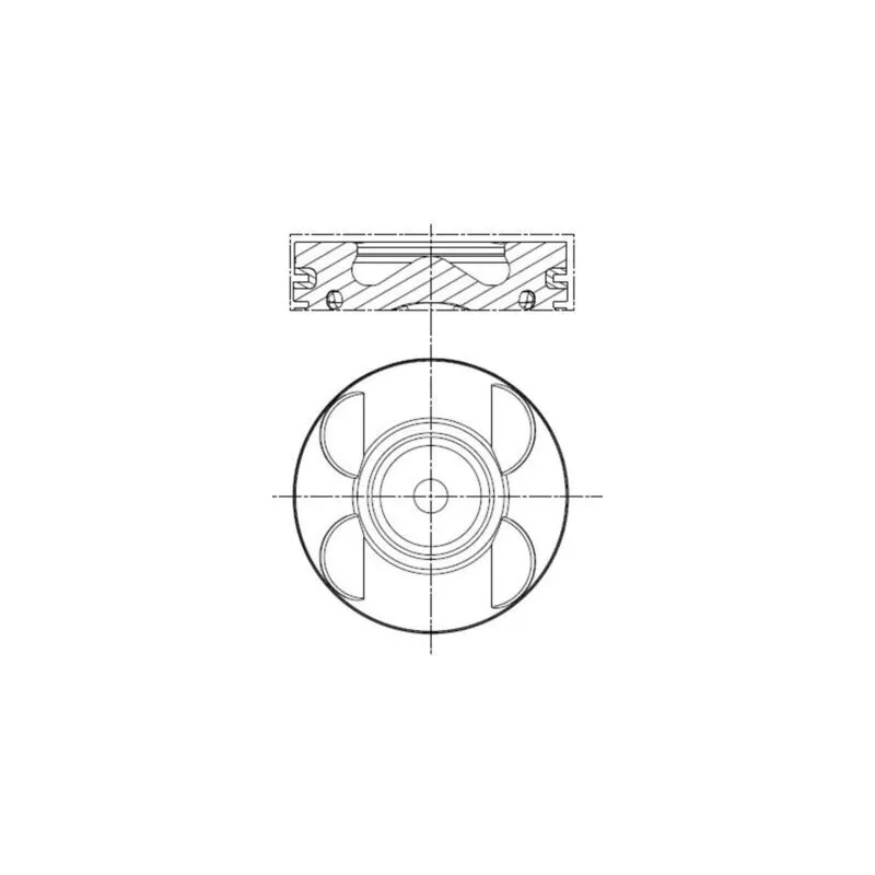 Piston MAHLE 001 PI 00183 000