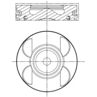 Piston MAHLE 001 PI 00183 001